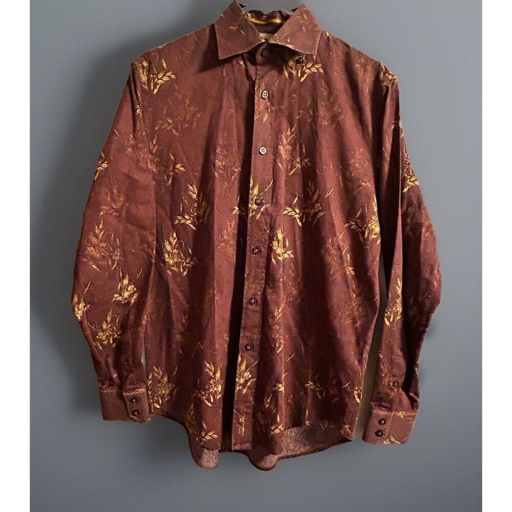 Tommy Bahama Island Soft Long Sleeve Button Up 100% Cotton Shirt Men’s Small